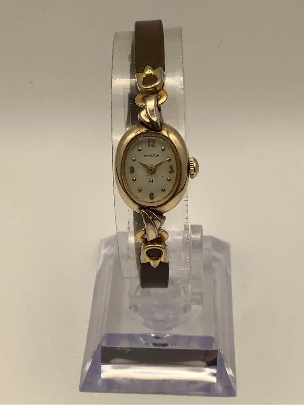 Vintage Hamilton 10K RGP Women's Watch Sub-Dial